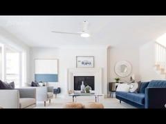 Έξυπνος ανεμιστήρας οροφής με κινητήρα συνεχούς ρεύματος 3 πλαστικές λεπίδες