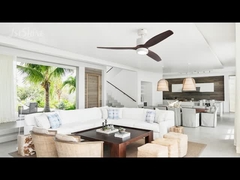 Απομακρυσμένος ανεμιστήρας οροφής LED με 3 ξύλινες λεπίδες