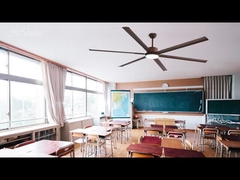 Μεταλλικός ανεμιστήρας οροφής με αλουμινένιο φτυάρι DC κινητήρας υψηλού όγκου αέρα