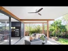 Ενσωματωμένο ανεμιστήρα οροφής LED 52 ιντσών με φως για ξενοδοχείο