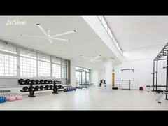 Βιομηχανικός ανεμιστήρας οροφής 2 σε 1 μεγάλου μεγέθους με φως για εμπορική χρήση