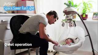 Αναδιπλούμενος ανεμιστήρας οροφής 36 ιντσών με δυνατότητα ρύθμισης φωτισμού