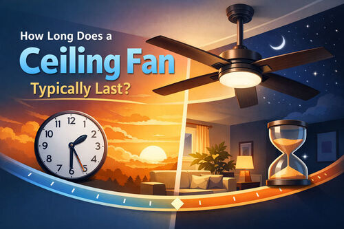 Τελευταία εταιρικά blogs για How Long Does a Ceiling Fan Typically Last?