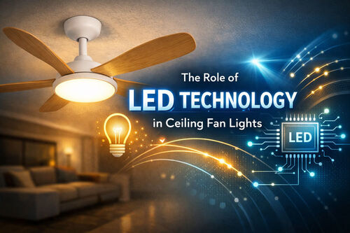 Τελευταία εταιρικά blogs για Ο ρόλος της τεχνολογίας LED στα φώτα ανεμιστήρων οροφής