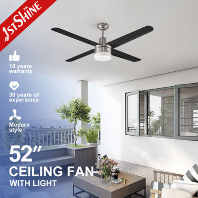 Αγορά SAA 52in 110V σύγχρονος ανεμιστήρας οροφής LED με μεταλλικές λεπίδες ηλεκτρονική κατασκευή
