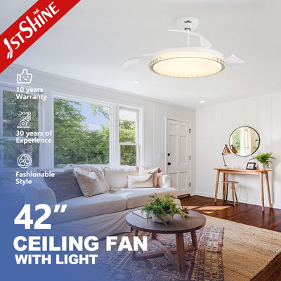 Αγορά 110-240V/50Hz-60Hz LED ανεμιστήρας οροφής με συρρικνώσιμες λεπίδες ηλεκτρονική κατασκευή