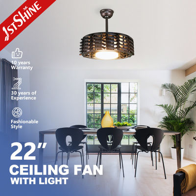 Αγορά 22 ιντσών χρυσός 220 V 15W Bldc εξοικονόμηση ενέργειας χωρίς λεπίδα LED φωτισμός Φανατικός οροφής για ξενοδοχείο ηλεκτρονική κατασκευή