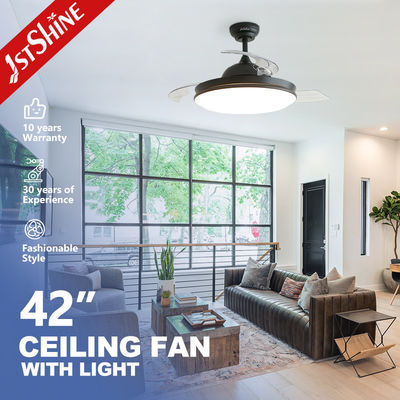 Αγορά Σύγχρονο στυλ 2- 1stshine LED ανεμιστήρας οροφής με τηλεχειριστήριο και ανασυρόμενο σχεδιασμό ηλεκτρονική κατασκευή