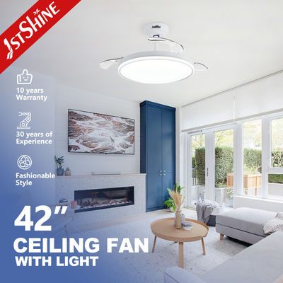 Αγορά 110-240V/50Hz-60Hz 42 ιντσών Λευκός διακοσμητικός ανεμιστήρας οροφής για το σπίτι ξενοδοχείο και γραφείο ηλεκτρονική κατασκευή