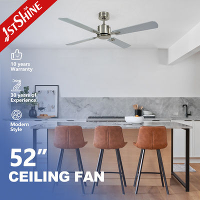 Αγορά Χαλκιδικός κινητήρας 4 MDF Sliver Blades Σύγχρονοι ανεμιστήρες οροφής με τηλεχειρισμό 6 ταχυτήτων ηλεκτρονική κατασκευή