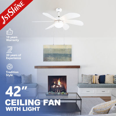 Αγορά 42 ιντσών AC Motor LED ανεμιστήρας οροφής με 6 λεπίδες MDF ηλεκτρονική κατασκευή