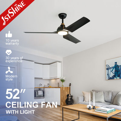 Αγορά Πιστοποιητικό ETL 1stshine LED ανεμιστήρας οροφής σε μαύρο χρώμα με απόμακρο μέταλλο υλικό ABS ηλεκτρονική κατασκευή