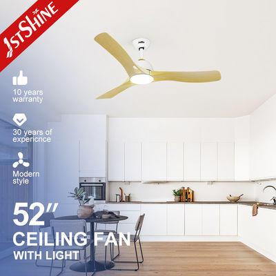 Αγορά 1stshine Αναστρέψιμος κινητήρας LED ανεμιστήρας οροφής με μέταλλο ABS υλικό σώματος λαμπτήρα και 3 λεπίδες ηλεκτρονική κατασκευή