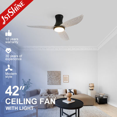 Αγορά 42 ίντσες / OEM 3 χρώματα Dimmable ανεμιστήρας οροφής με πλαστικό ξύλο Σκόρπιο σχεδιασμό και χαμηλή οροφή ηλεκτρονική κατασκευή