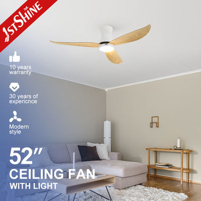 Αγορά 110-240V/50Hz-60Hz Εισερχόμενη τάση LED ανεμιστήρας οροφής με ξύλινες λεπίδες και 6 ταχύτητες ηλεκτρονική κατασκευή
