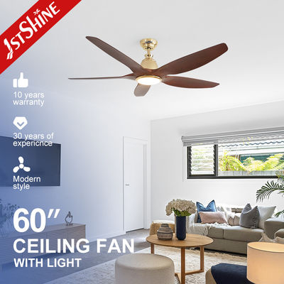 Αγορά 60 ιντσών / OEM DC καθαρό χαλκό Τρία χρώματα LED Dimmable Hanging Ceiling Fan για μεγάλους χώρους ηλεκτρονική κατασκευή