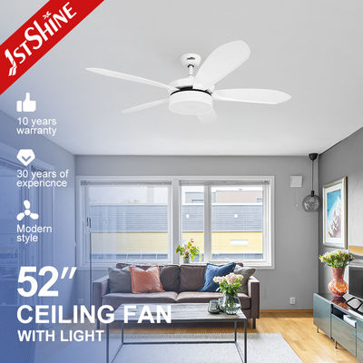 Αγορά 110-240V/50Hz-60Hz 5 ABS Λευκός ανεμιστήρας οροφής με φώτα LED και τηλεχειριστήριο ηλεκτρονική κατασκευή