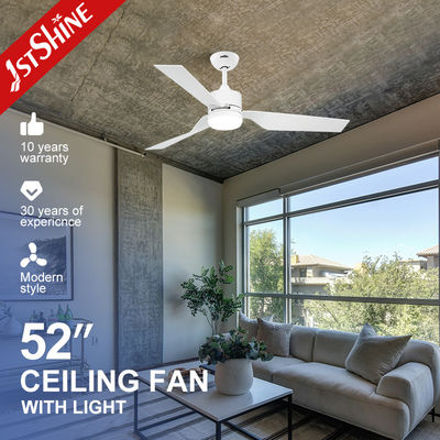 Αγορά 52 ιντσών μοντέρνος σχεδιασμός 1stshine LED ανεμιστήρας οροφής με χαμηλώσιμο φως και τηλεχειριστήριο ηλεκτρονική κατασκευή