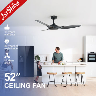 Αγορά 52 ιντσών Λευκό ABS Blade Remote Smart APP Ελέγχου οροφής ανεμιστήρα χωρίς φως ηλεκτρονική κατασκευή