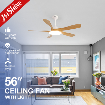 Αγορά 56-Inch Ceiling Fan with LED Light – DC Motor, 5 Blades, Acrylic Lampshade ηλεκτρονική κατασκευή