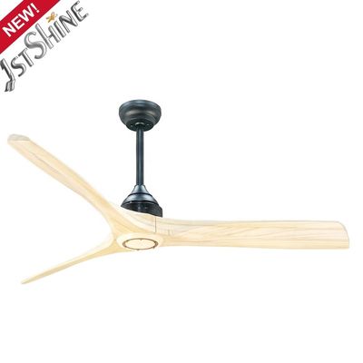 Καλή τιμή Ανεμιστήρας οροφής με ξύλινη λεπίδα με απομακρυσμένη λειτουργία, ενεργειακή απόδοση κατηγορίας Α και σύγχρονο σχεδιασμό σε απευθείας σύνδεση