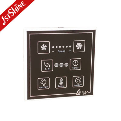 Καλή τιμή 110V 120V 220V 240V συνεχής κινητήρας 6 ταχυτήτων οροφή ανεμιστήρα τοίχος ελέγχου για λευκό OEM από 1stshine σε απευθείας σύνδεση