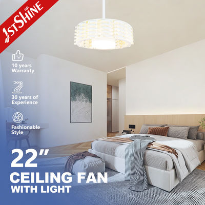 1stshine Εξοικονόμησης Ενέργειας Αθόρυβος Ανεμιστήρας Οροφής LED Χωρίς Πτερύγια με Έξυπνο Τηλεχειριστήριο