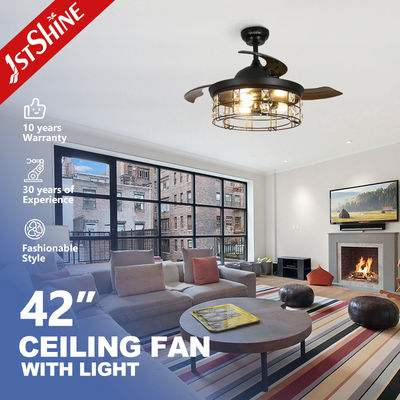 Υλικό σώματος λαμπτήρα Μεταλλικό 1stshine LED ανεμιστήρα οροφής με Light Kit και τηλεχειριστήριο