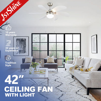 110-240V/50Hz-60Hz 42 ιντσών σύγχρονος διακοσμητικός ανεμιστήρας οροφής με φως και τηλεχειριστήριο