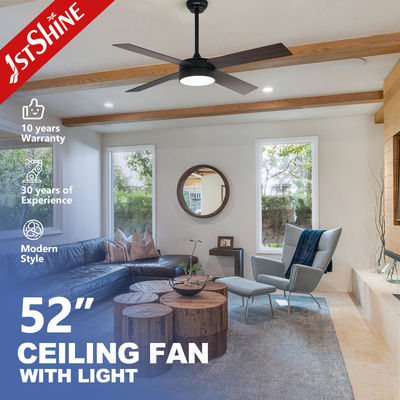 4* MDF Blades Dimmable LED Ceiling Fan με τηλεχειριστήριο και φανάρι
