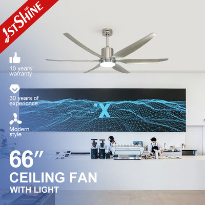 6 ABS Blades Αθόρυβος κινητήρας συνεχούς ρεύματος Remote App Control LED ανεμιστήρας οροφής με φως