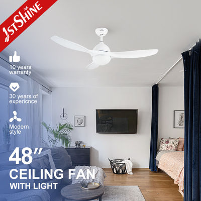 Πιστοποιημένο από την CCC 1stshine White 220V DC Motor 5 ταχύτητες τηλεχειριστήριος LED ανεμιστήρας οροφής για το σπίτι και το γραφείο