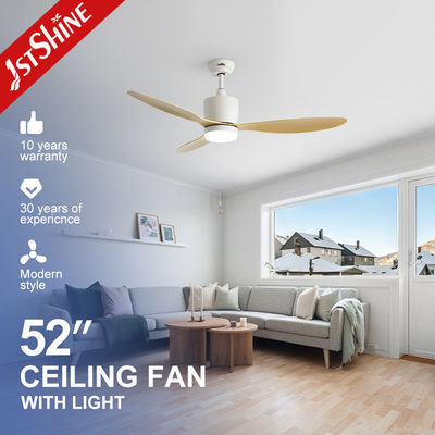 Καλή τιμή Πλαστικό Blade Downrod Mount Indoor Dimmable LED Ceiling Fan Light Για χαμηλή οροφή σε απευθείας σύνδεση