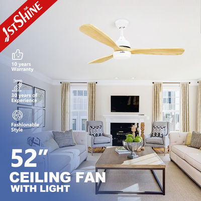 OEM Αμβλύς ανεμιστήρας οροφής LED εξοικονόμηση ενέργειας 220V DC χαλκό κινητήρα