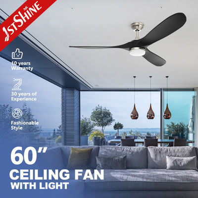 220v σύγχρονος ξύλινος ανεμιστήρας οροφής με φωτεινό πολυέλαιο για το υπνοδωμάτιο