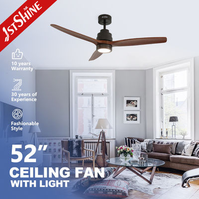 Φως LED 1stshine Φανατικός οροφής με τηλεχειριστήριο 5 ταχυτήτων και 3 φύση ξύλο λεπίδες