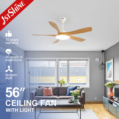 Καλή τιμή 56-Inch Ceiling Fan with LED Light – DC Motor, 5 Blades, Acrylic Lampshade σε απευθείας σύνδεση
